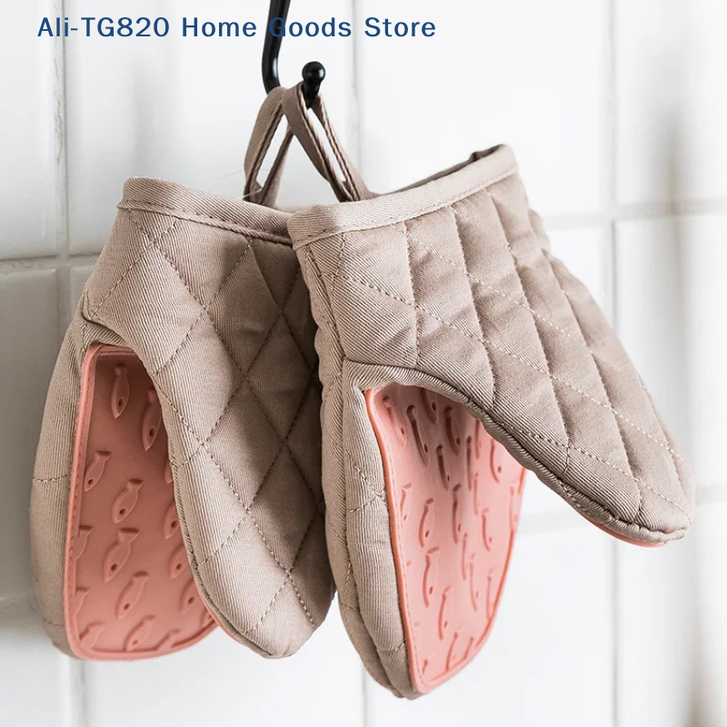 Silicone Anti-scalding Oven Gl - Oven Mitt Silicone reseña y precio