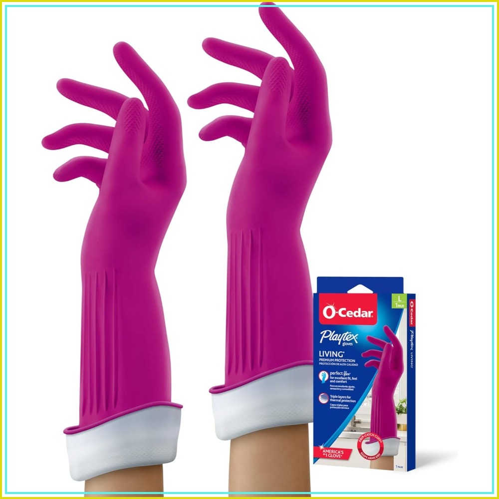 Reusable Rubber Cleaning Glove - Rubber Glove Cleaning reseña y precio