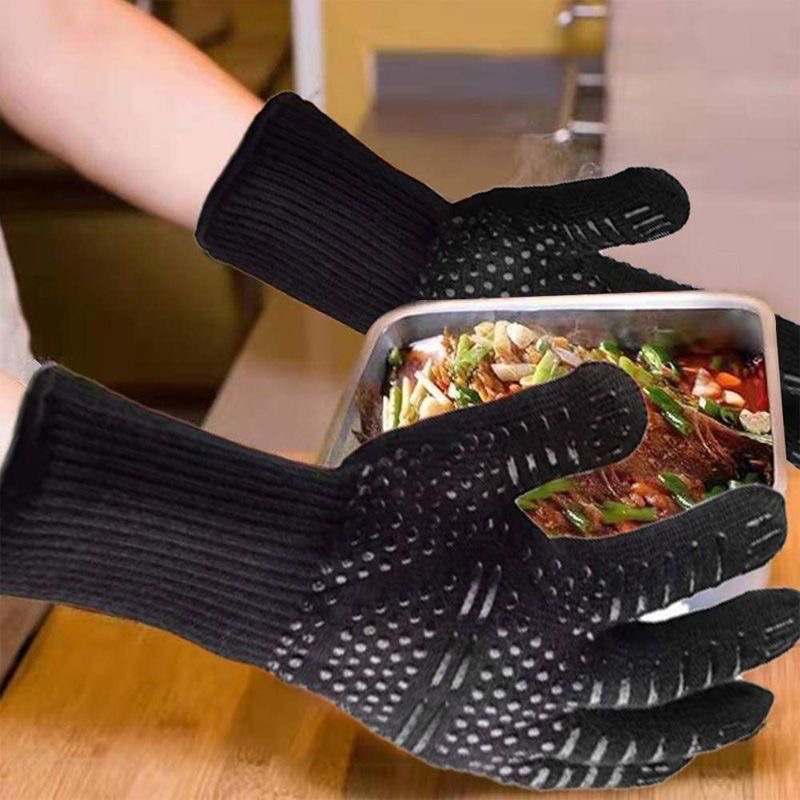Explosive High Temperature Glo - Oven Mitt Silicone reseña y precio
