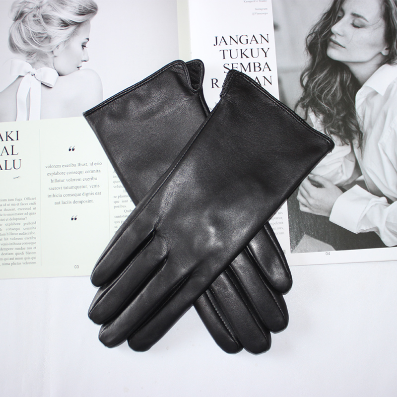 New Ladies Sheepskin Gloves Ou - Leather Driving Glove reseña y precio