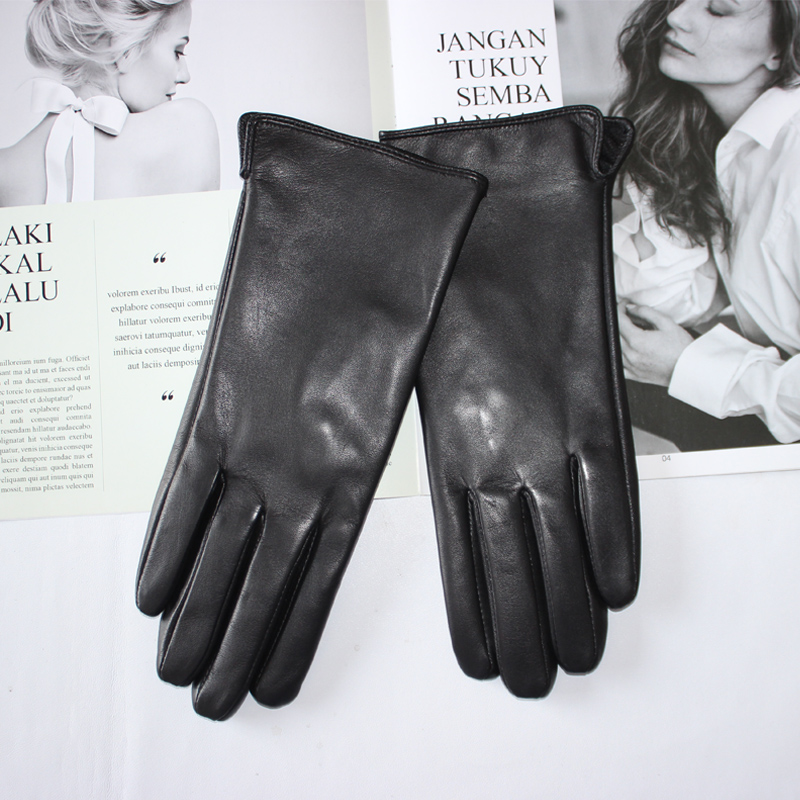 New Ladies Sheepskin Gloves Ou - Leather Driving Glove reseña y precio