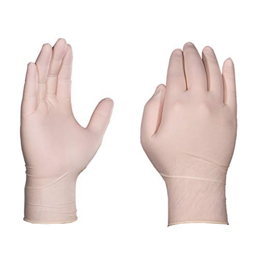 AMMEX White Latex Disposable E - Latex Disposable Glove reseña y precio