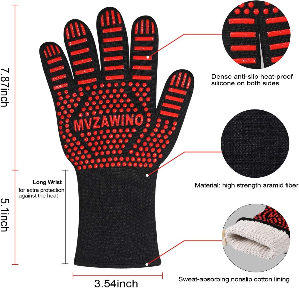 1472°F Extreme Heat Resistant  - Heat Resistant Glove reseña y precio