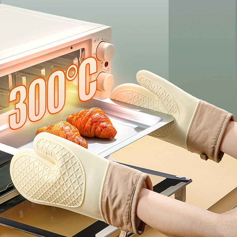 Heavy Duty Silicone Heat Resis - Oven Mitt Silicone reseña y precio