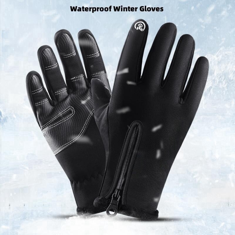 Winter Warm Gloves Men Women T - Leather Driving Glove reseña y precio