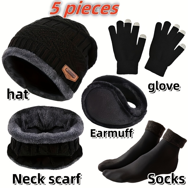 Men's winter hat, outdoor wint - Winter Glove Insulated reseña y precio