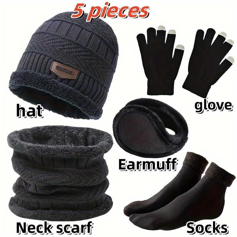 Men's winter hat, outdoor wint - Winter Glove Insulated reseña y precio