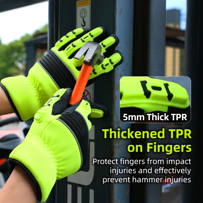 5mm TPR Impact Resistant, Cold - Work Glove Impact reseña y precio