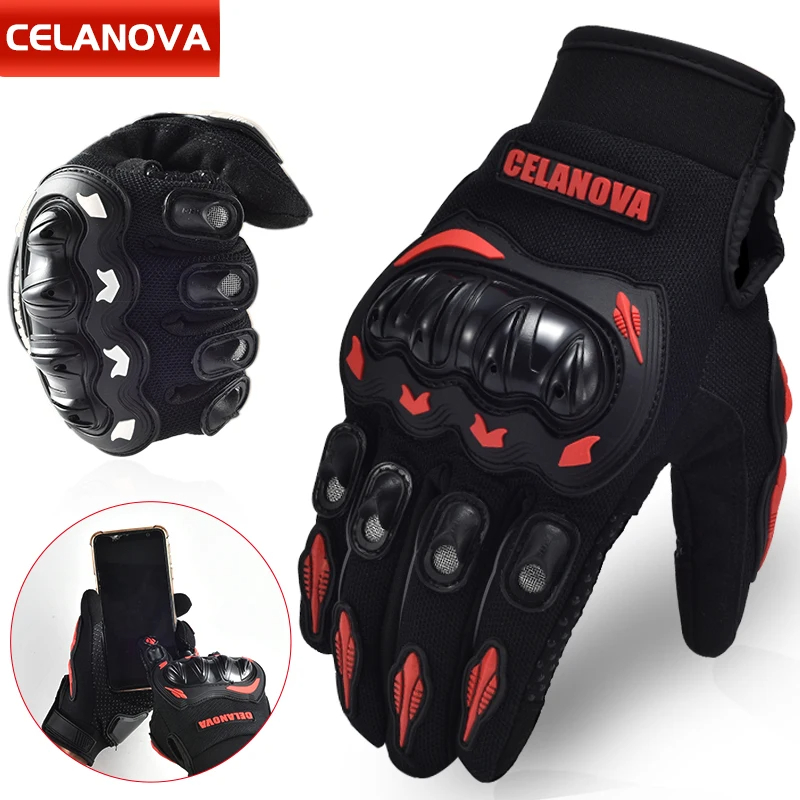 New Men Bicycle Motorcycle Glo - Motorcycle Glove Knuckle reseña y precio