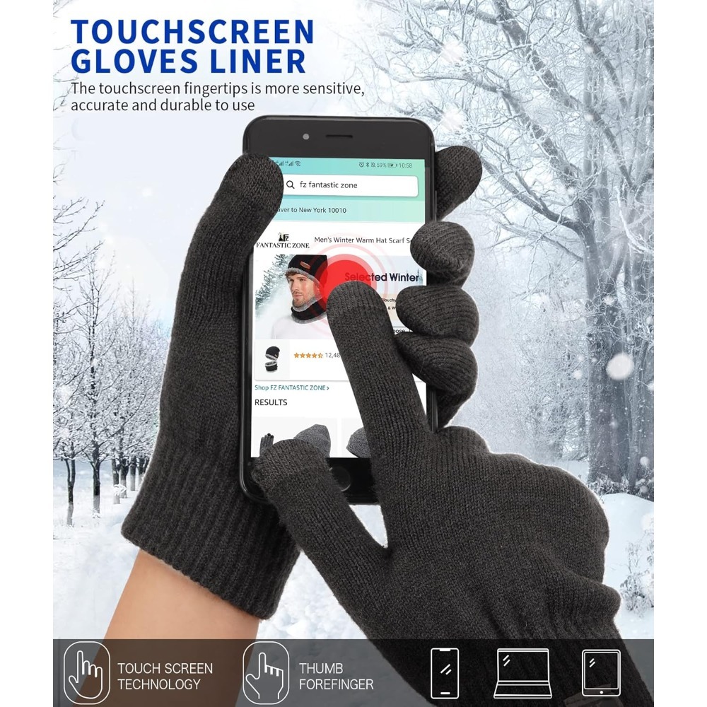 Women's Winter Touchscreen Woo - Wool Glove Lined reseña y precio