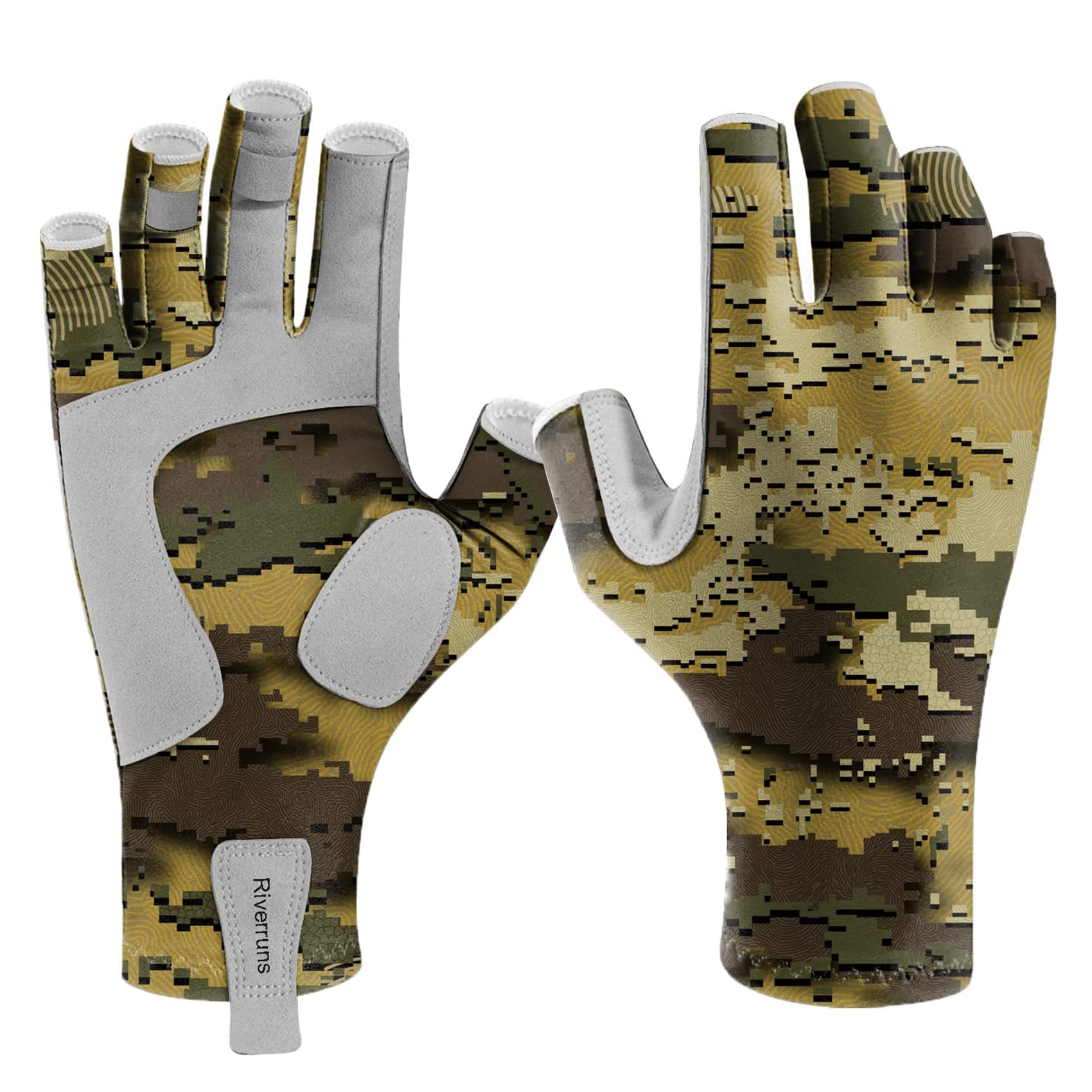 Riverruns Fingerless Fishing G - Cycling Glove Padded reseña y precio