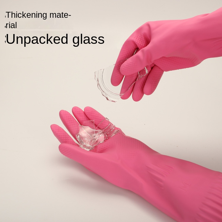 38cm Extra Thick Pink Rubber D - Dish Glove Rubber reseña y precio
