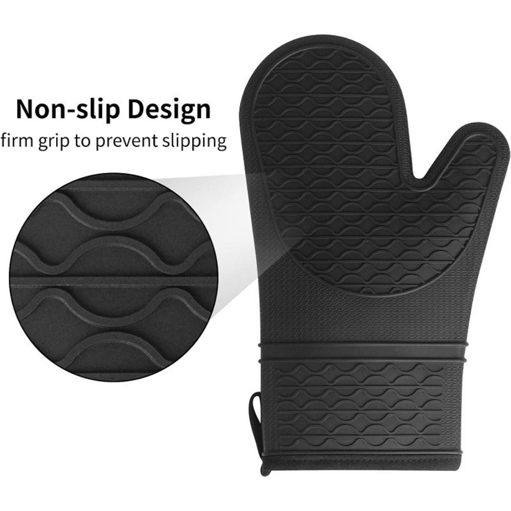 Food Grade Silicone Oven Mitts - Oven Mitt Silicone reseña y precio