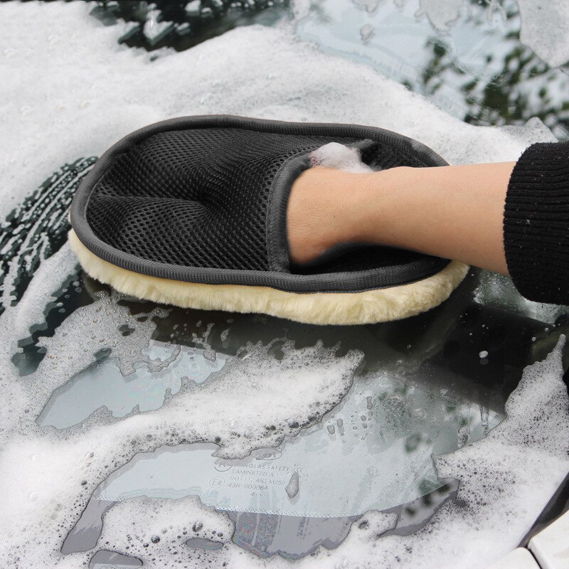 Car Wash Wool Gloves Thickened - Wool Glove Lined reseña y precio