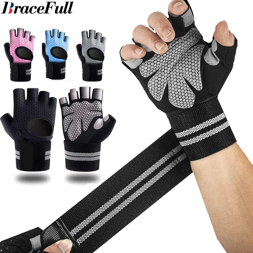 1Pair Half Finger Gym Fitness  - Workout Glove Gym reseña y precio