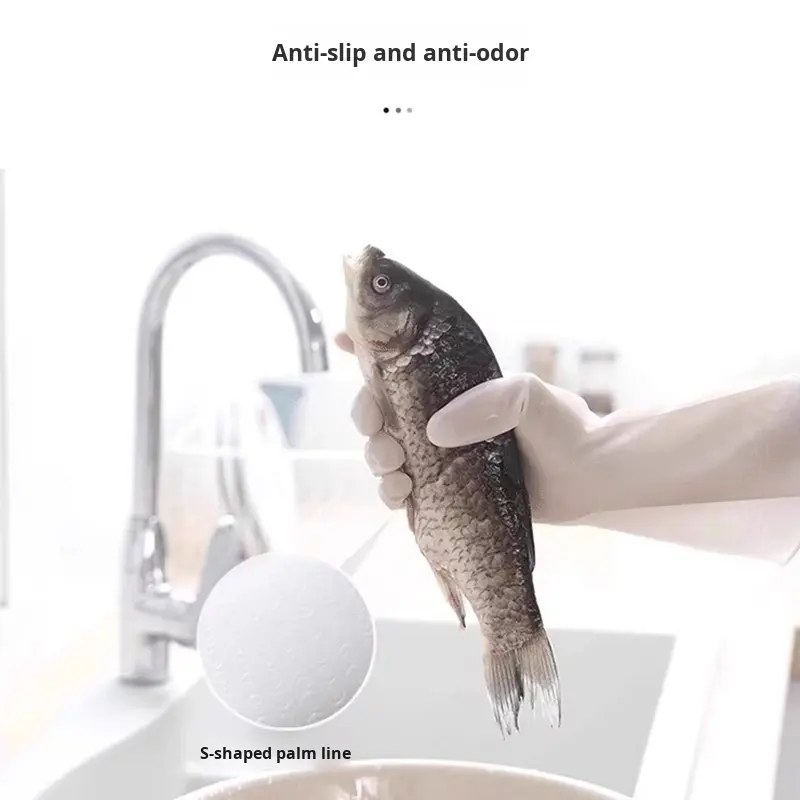 Waterproof Housework Cleaning  - Dish Glove Rubber reseña y precio