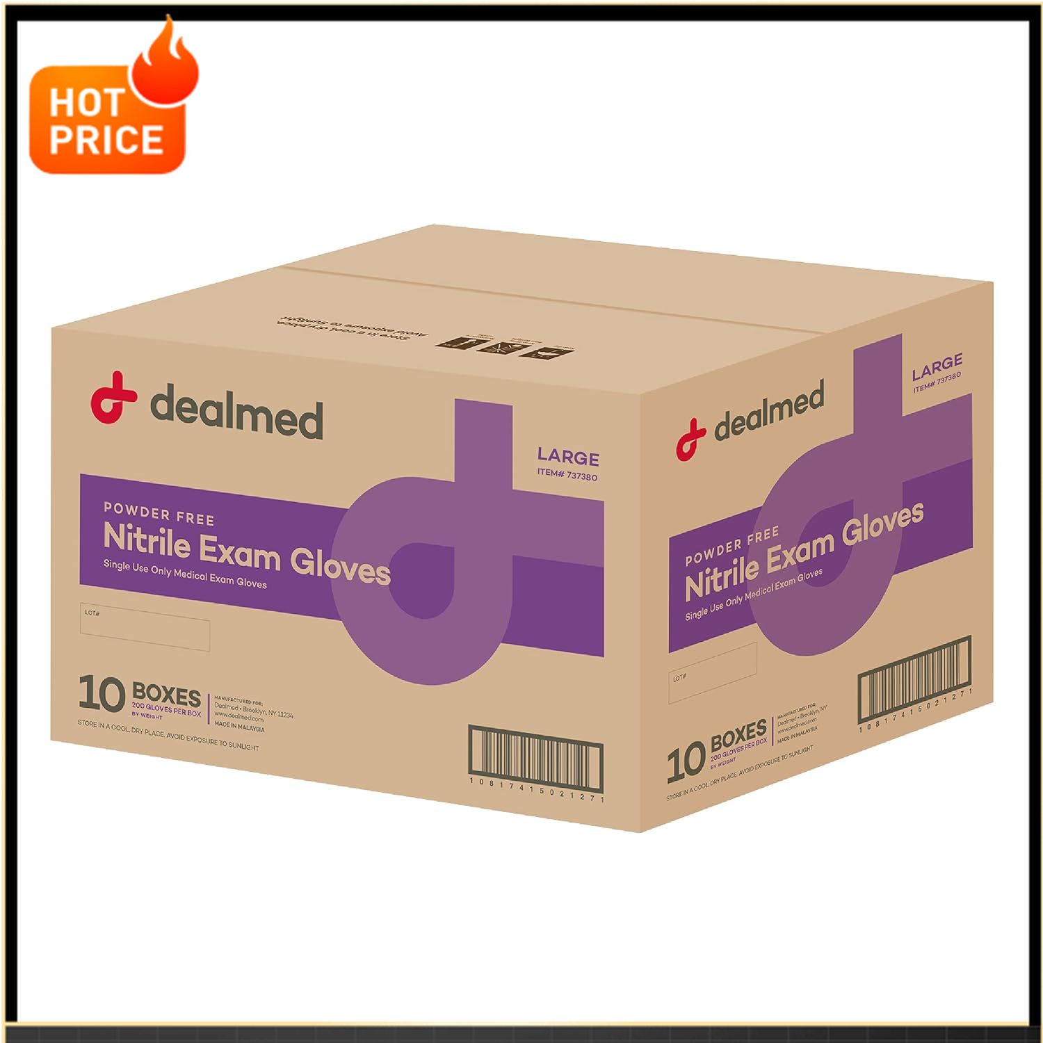 BestsellerMedical Exam Gloves  - Exam Glove Nitrile reseña y precio