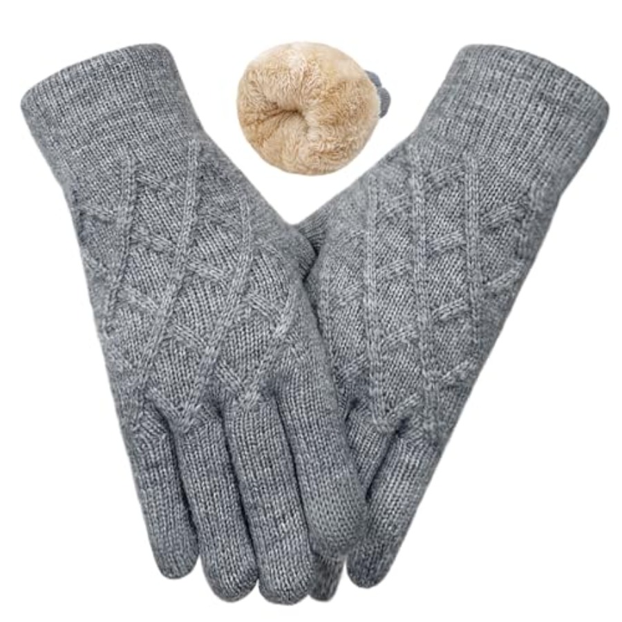 Winter Wool Gloves for Women M - Wool Glove Lined reseña y precio