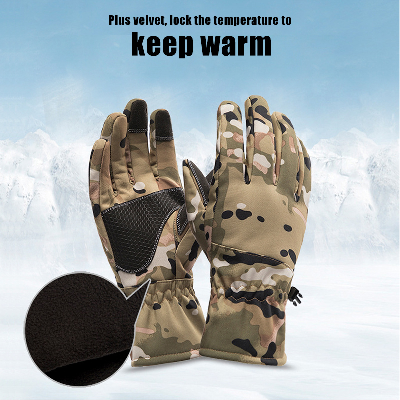 Tactics Outdoors Camouflage Hu - Ski Glove Waterproof reseña y precio
